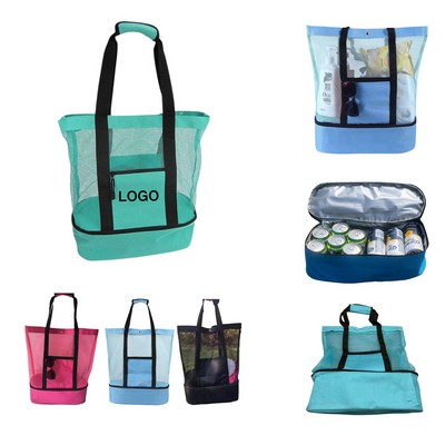 Foldable Dry Wet Separation Beach Bag