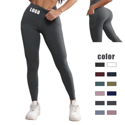 High Waist Shaping Yoga Pants Soft Stretch