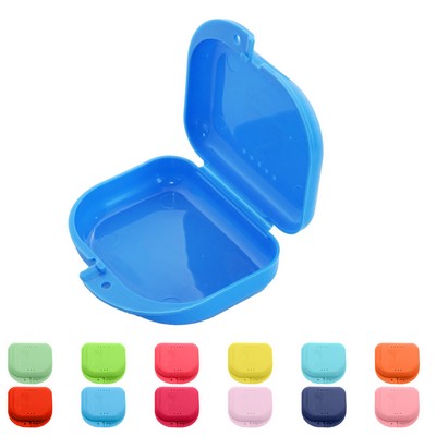 Orthodontic Dental Retainer Case With Vent Holes