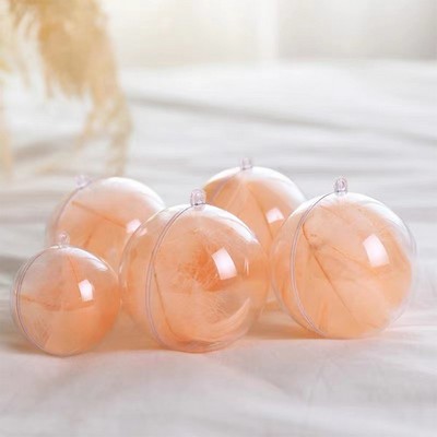 Transparent Acrylic DIY Fillable Decorative Balls