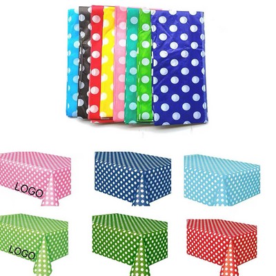 Disposable Plastic Birthday Party Tablecloth
