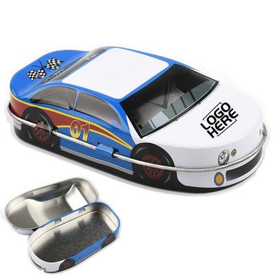 Custom Car-Shaped Metal Tin Storage Box