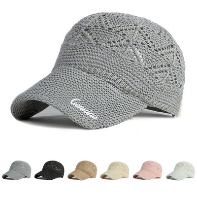 Breathable Mesh Blend Summer Cap