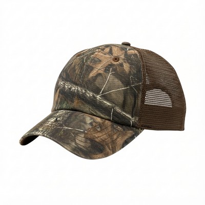 Brown RealTree® Mesh Snapback Dad Cap