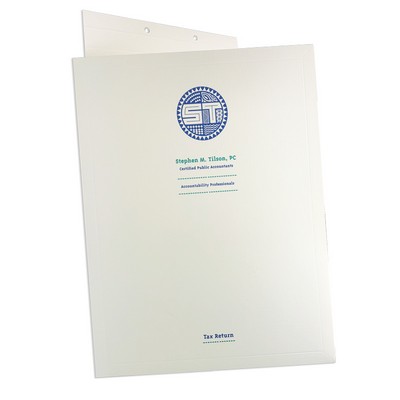 Conformer® Expansion Tax Folder (9 1/2"x12") printed 2 PMS ink colors