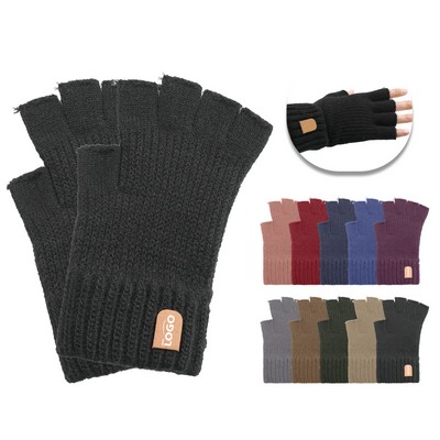 Knit Fingerless Gloves