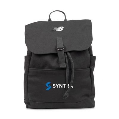 New Balance® Canvas Backpack - Black