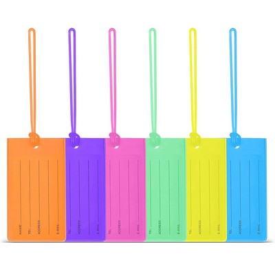 Colorful PVC Luggage Tag