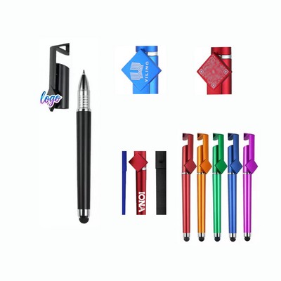 QR Code Phone Stand Stylus