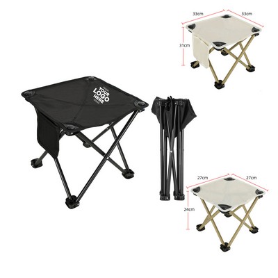 Portable Folding Camping Stool For Fishing Hiking