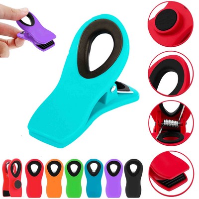 Magnetic Bag Clips With Air Tight Seal For Food Storage