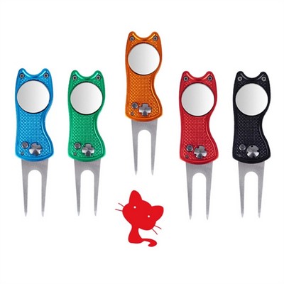 Foldable Golf Divot Repair Tool