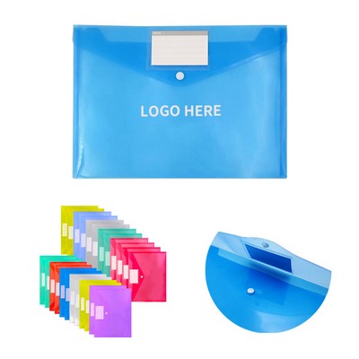 A4 Polypropylene Document Envelopes as 100 Pack