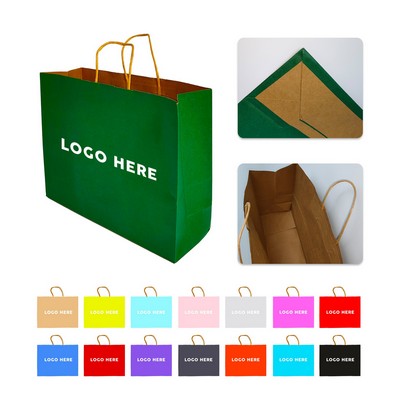 Kraft Paper Tote Storage Bag