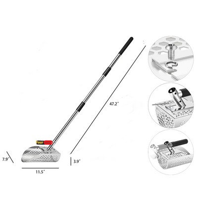 Metal Detecting Sand Shovel Designed with Extended Handle