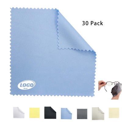 Microfiber Cleaning Cloths Glasses Cloth 30 Pack