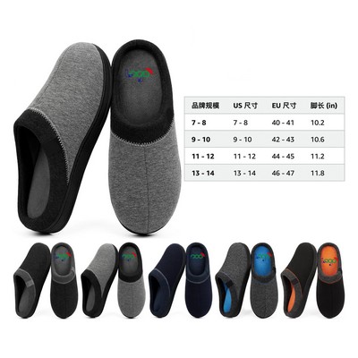 Memory Foam House Slippers Warm Slipper