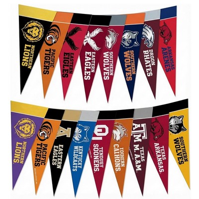 Custom Sporty Felt Pennant