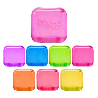 Squishy Ice Cube Stress Ball (NeeDoh Style Sensory Toy)