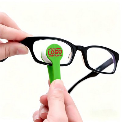 Portable Microfiber Eyeglass Cleaner Tool