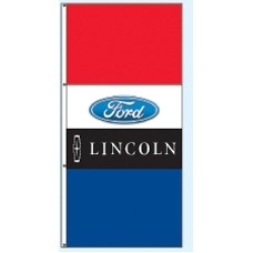 Double Faced Free Flying Drape Flags (Ford® Lincoln®)