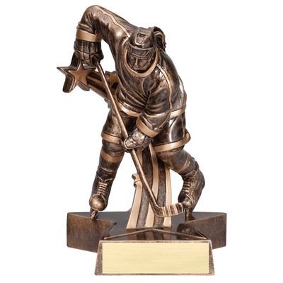 Hockey, Female - Billboard Resins - 8"