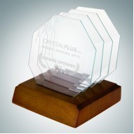 Circle Jade Glass Coaster (Single)