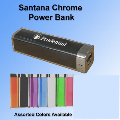 Santana Chrome Power Bank - 2200 mAh No Extra Tariff