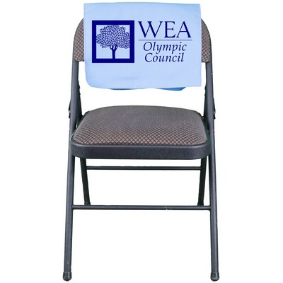 Fold Over Twill Chair Cover
