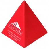 Red Pyramid Stress Reliever