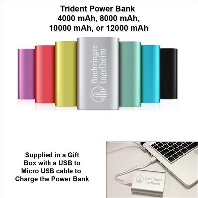 4000 mAh Trident Power Bank