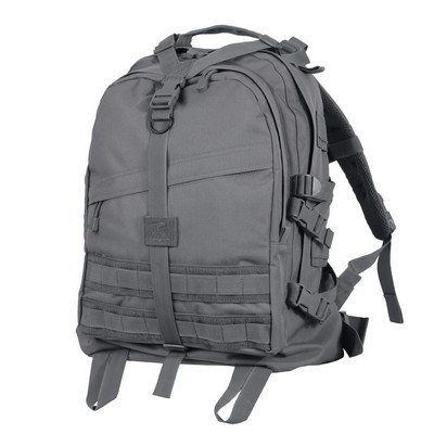 Gun Metal Gray Large Transport Backpack