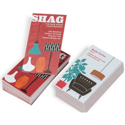 Full Color Raised CLASSIC CREST® Stock Business Cards (2 Sided)