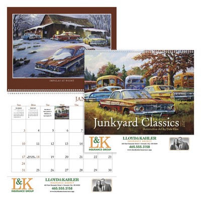 Triumph® Calendars Junkyard Classics by Dale Klee Calendar