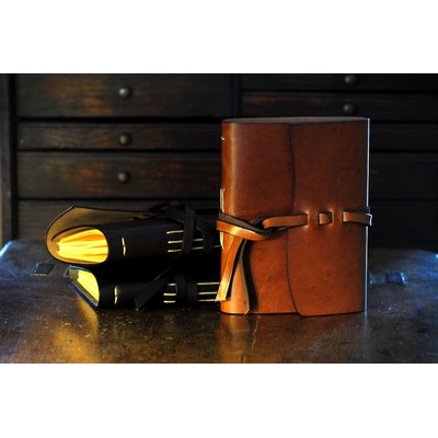 Leather Handmade Journal - Terra Tan - Borlino