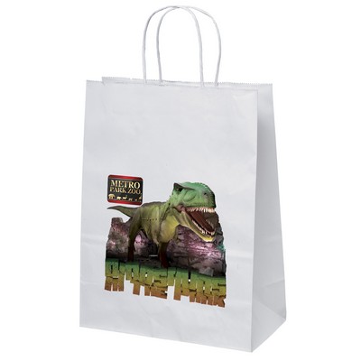 Jenny - White Shopper - ColorVista (10" x 5" x 13")