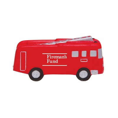Fire Truck Shape Stress Ball.
