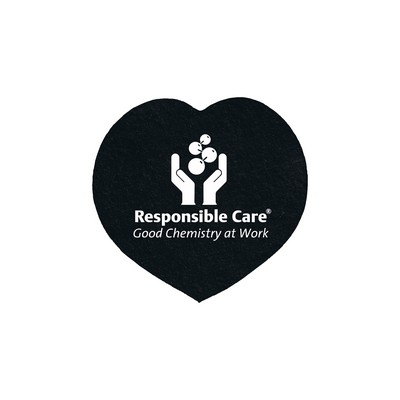 4" Econo Recycled Rubber Heart Jar Opener