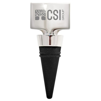Silver Bottle Stopper