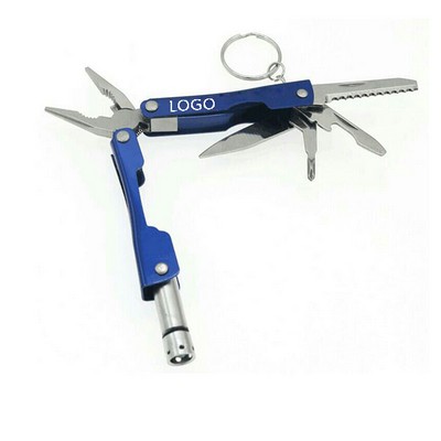 Multi-function Folding Pocket Mini Tools Keychain