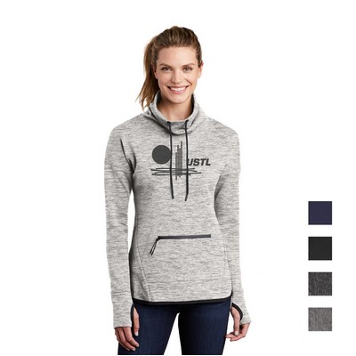 Sport-Tek Women's Triumph Cowl Neck Pullover