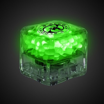 Digi-Printed Green Liquid Activated Light Up Ice Cube