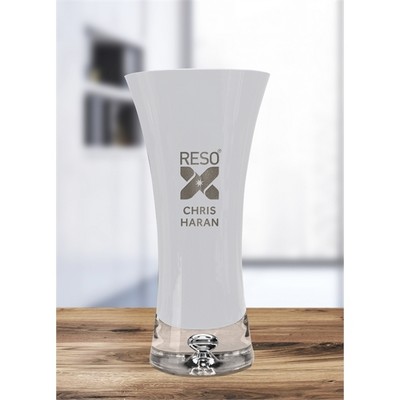 White Borgen Vase