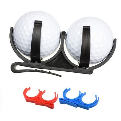Mini 2 Golf Balls Container Holder