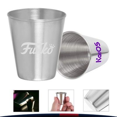 2.5 oz. Lisle Metal Shot Glasses