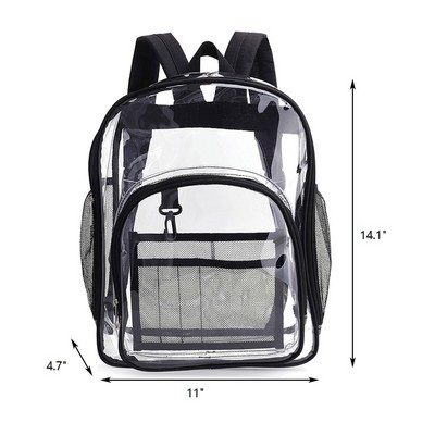 Clear Backpack Heavy Duty PVC Transparent Backpack