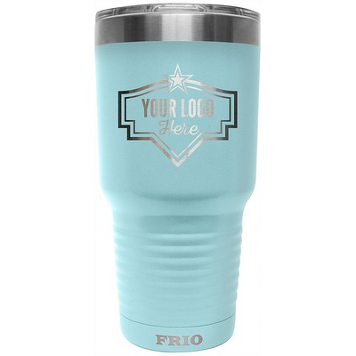 FRIO Label Series 30 Oz. Stainless Steel Tumbler (Laser Etched Logo)