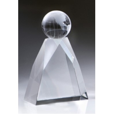 Global Star Crystal Award, 6"H