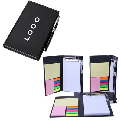 Pu Memo Pad With Pen
