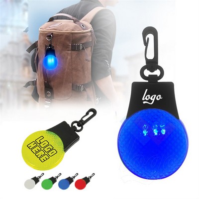 Safety Reflector Blinking Light Clip